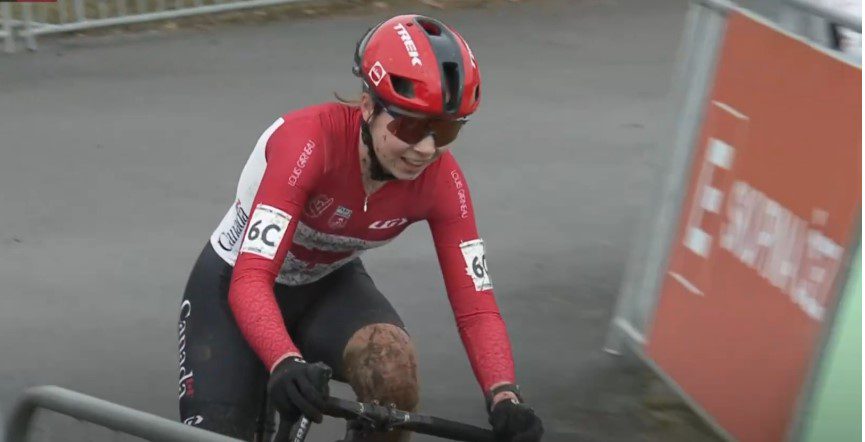 Ava Holmgren takes third at Tour de Gatineau ahead of the road worlds
