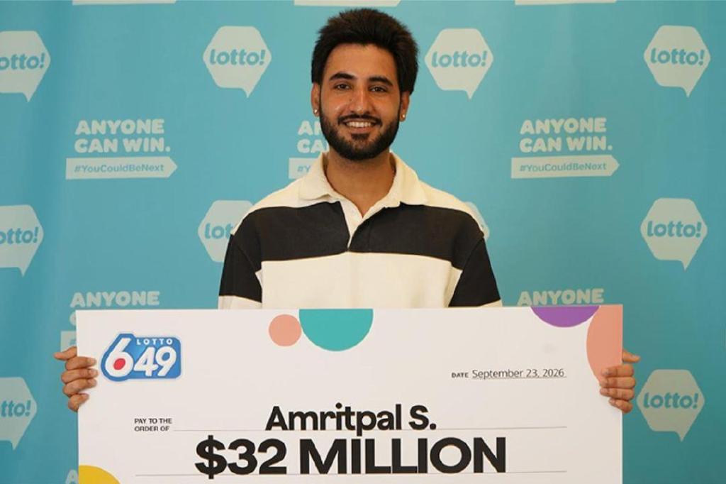 Surrey man ‘couldn’t process’ $32M win