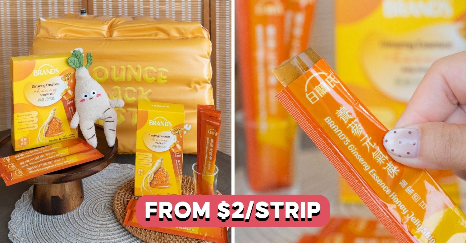 BRAND’S Ginseng Essence Honey Jelly Strip Is A Pocket-Sized Energy Boost On The Go