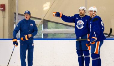'I don't have a clue': Babcock latest to experiment with Oilers' top-line shuffle
