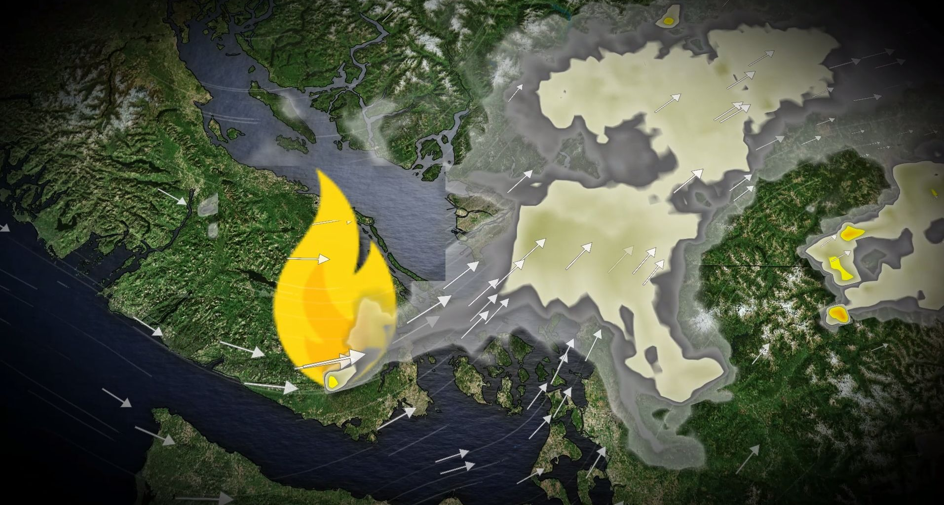Extended dry spell in B.C. fuels wildfires across Vancouver Island