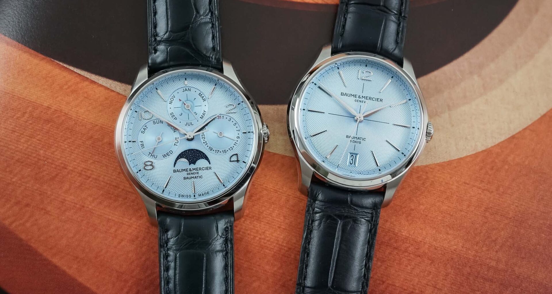 First Look: Baume & Mercier Gives the Clifton an Ice-Blue Update (Incl. Video)