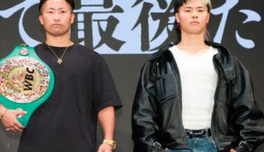 Takuma Inoue vs. Tenshin Nasukawa 2: Boxing Bout Livestream Online