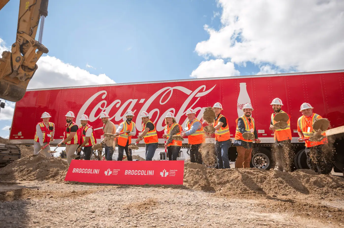 Construction begins on huge Coke Canada facility expansion in Brampton