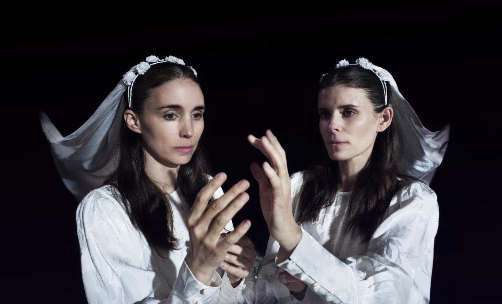 Rooney Mara and Kate Mara in "Bucking Fastard" (Gateway to Orkney, New York Film Festival)