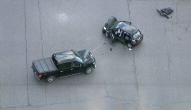 One person rushed to hospital after collision in Brampton
