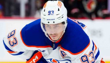 Oilers' Nugent-Hopkins out for opener against Canucks