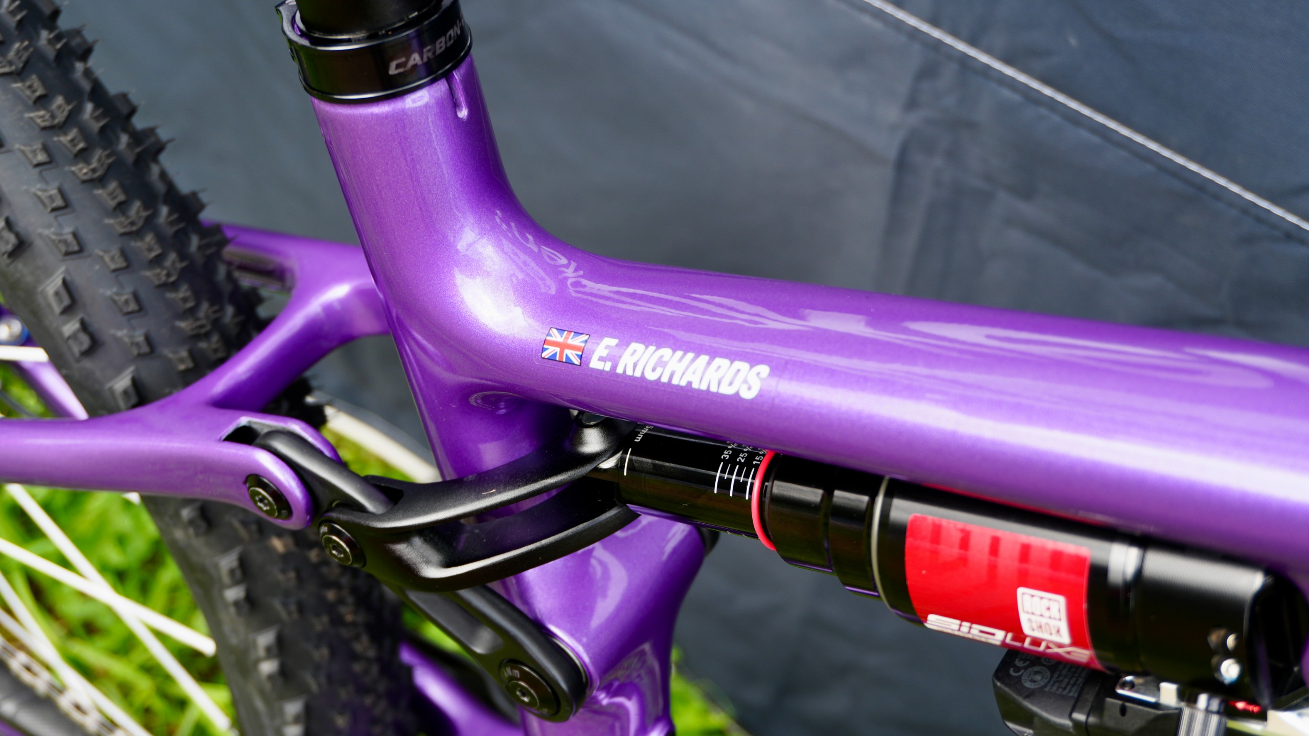 Evie Richards' bike