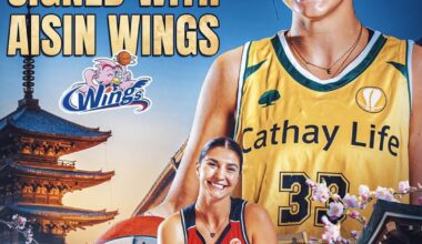Winnipeg’s Emily Potter Signs with Japan’s Aisin Wings, Extending International Professional Career to the Women’s Japan Basketball League