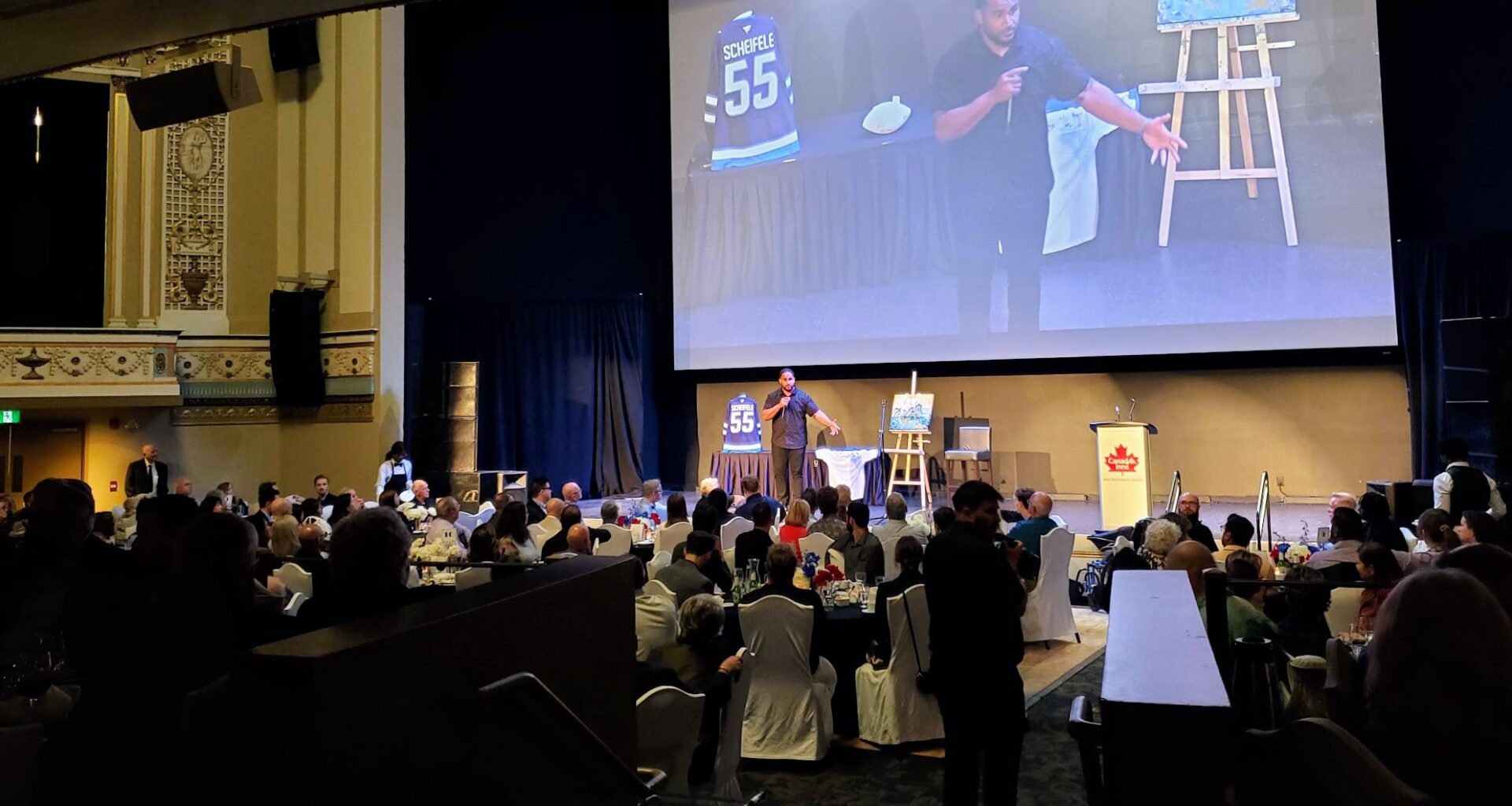 Faith takes centre stage at sold-out Winnipeg sports night