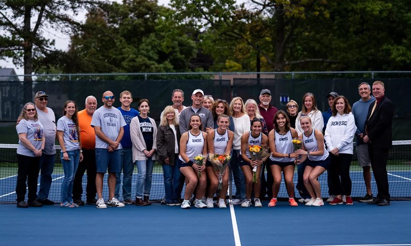 SUNY Geneseo Celebrates Senior Day By Clinching Regular Season Title and Top Seed For Empire 8 Women's Tennis Tournament