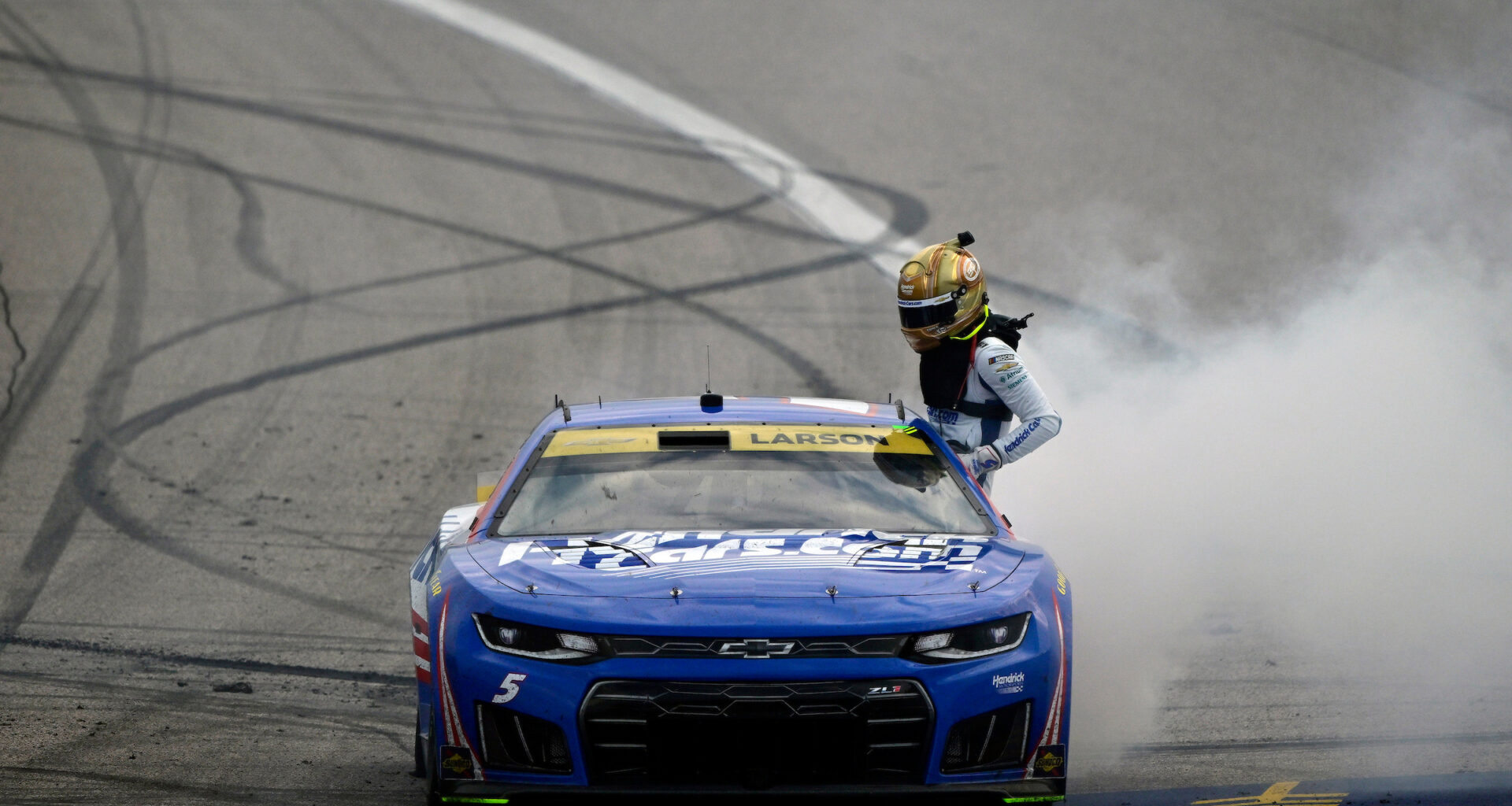 Did Kyle Larson just blow up the Chase at Kansas? - Speedway Digest