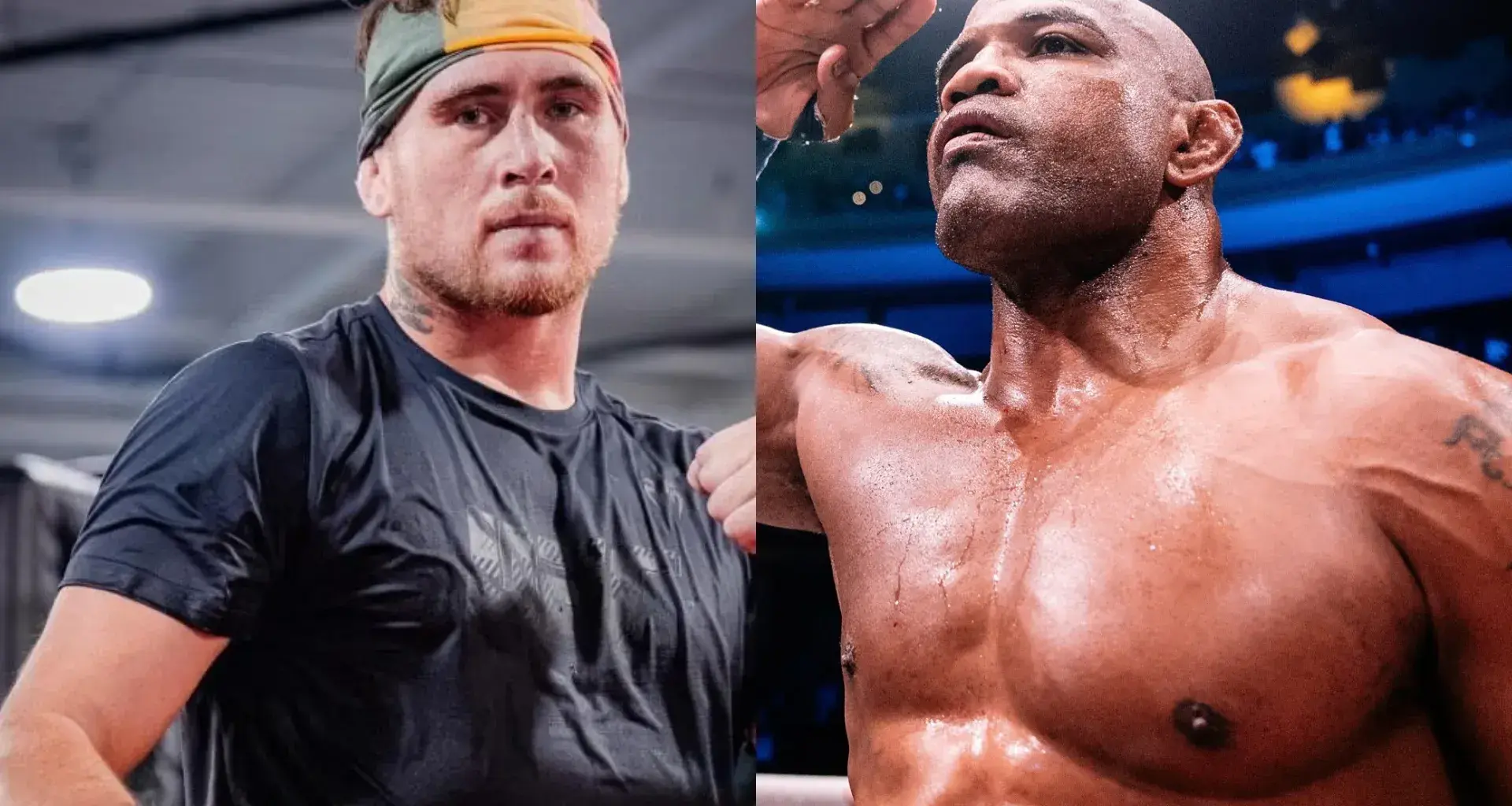 Screengrabs of fan reactions to Darren Till vs Yoel Romero BKFC odds