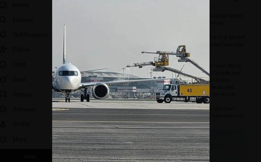Winter prep starts earlier than ever at Toronto Pearson Airport in Mississauga