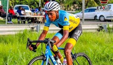 Alphonse Jr. Gets Set for Cycling Worlds