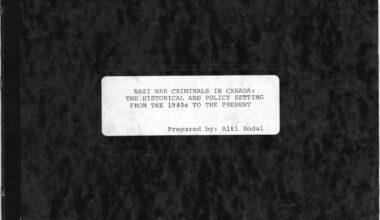 Court orders Ottawa to release details about resettlement of Nazi war criminals in Canada
