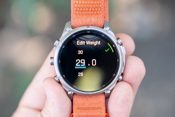 FEnix9 PackWEight.