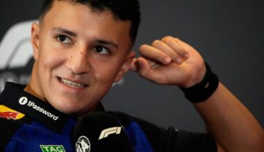 Isack Hadjar still in pain from injury as he makes F1 return with a new Red Bull contract