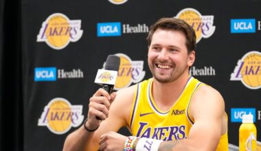 Luka Doncic comfortable taking leadership role with Los Angeles Lakers after LeBron James’ departure