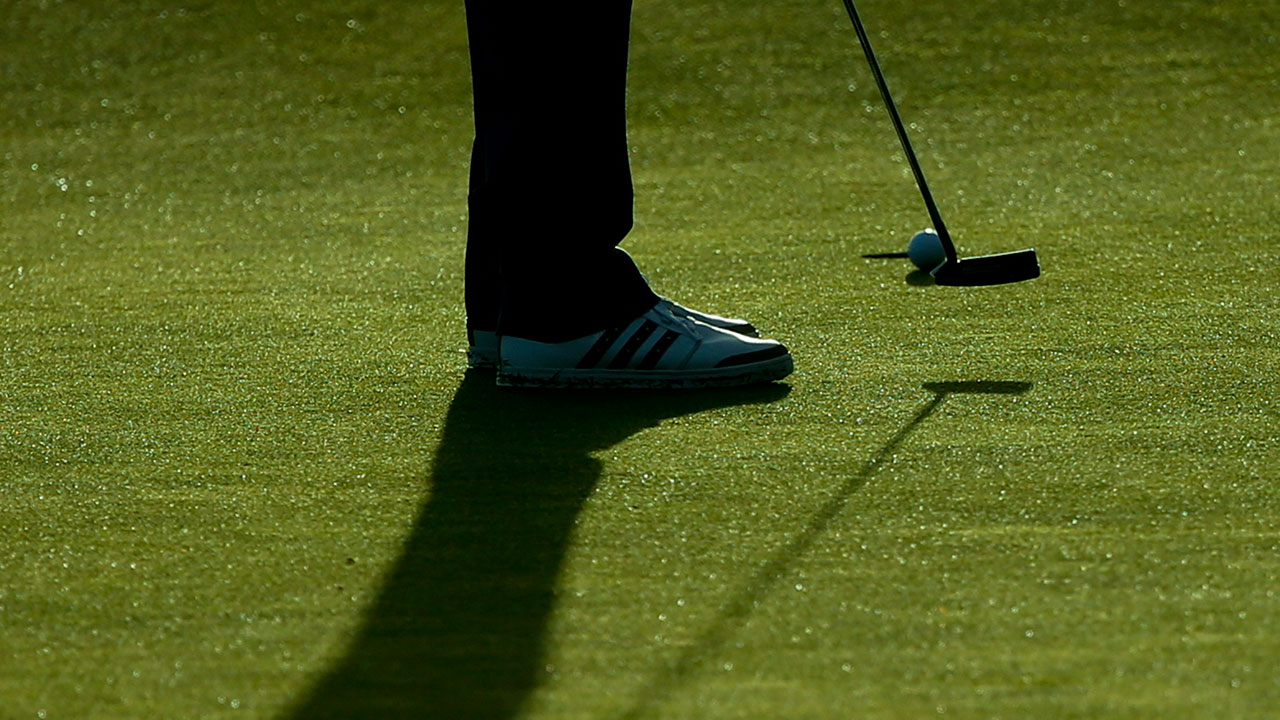 Matthew Anderson, of Mississauga, Ont., walks off course after finishing the second round of the RBC Canadian Open in Caledon, Ont., on Friday, June 12, 2026. (Nick Iwanyshyn/CP)