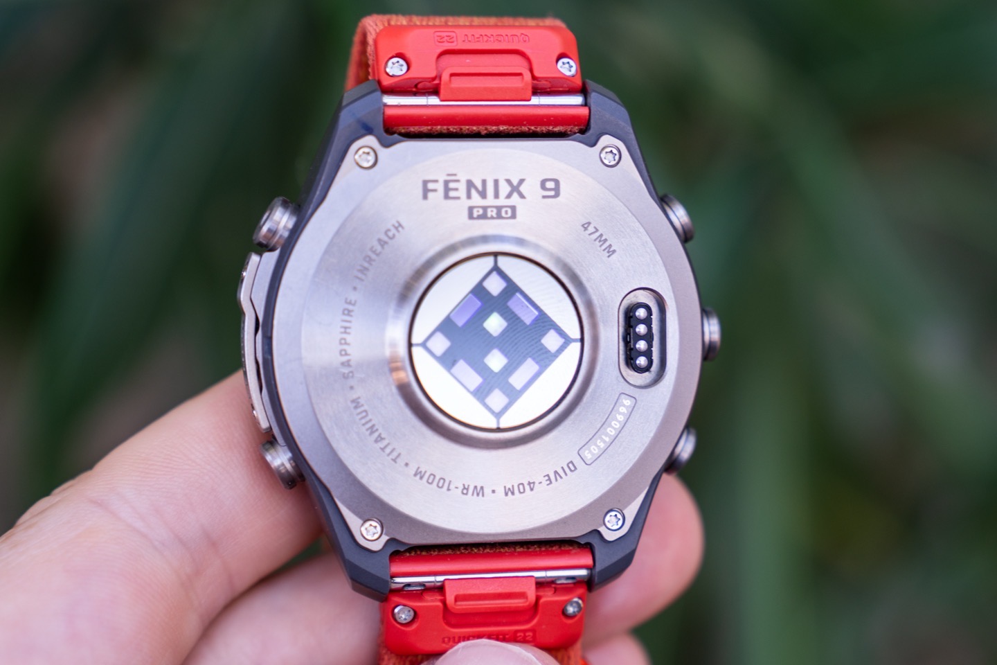 Garmin Fenix9 OPticalHRSensor.