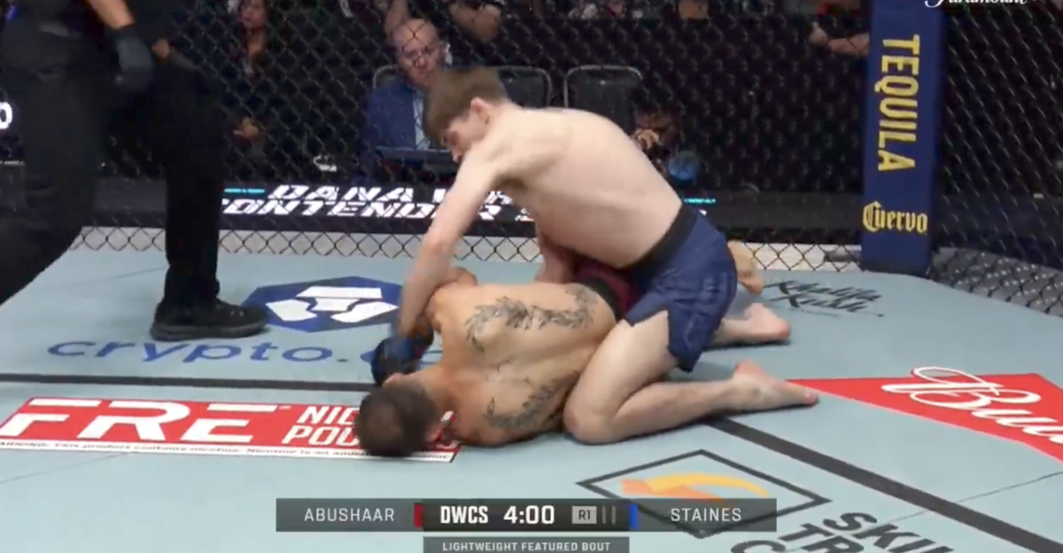 George Staines scores slam nasty KO on Contender Series