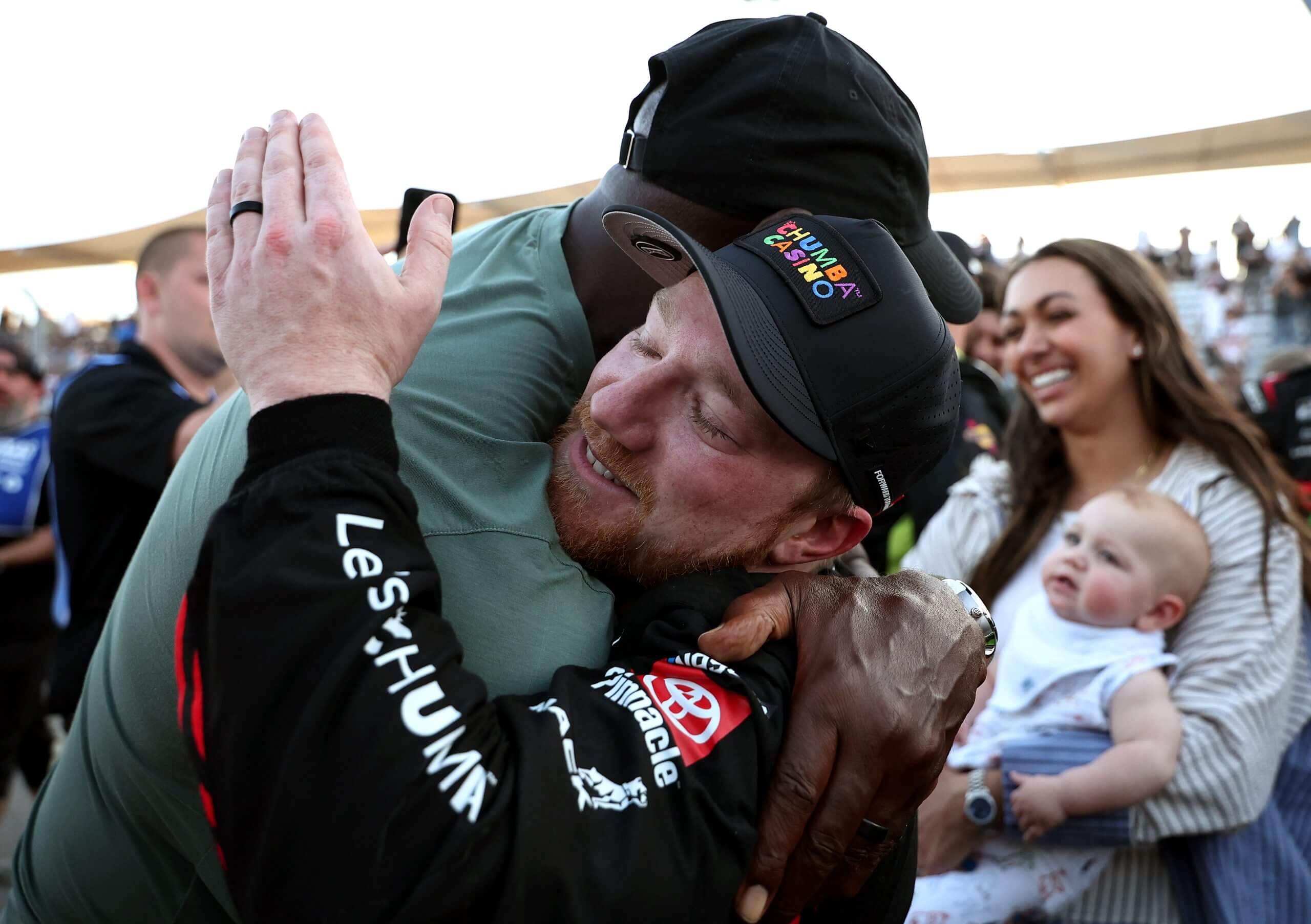 Michael Jordan and Tyler Reddick