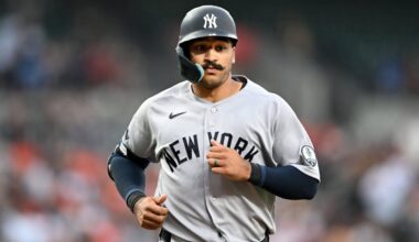 Yankees place Trent Grisham on injured list, giving Spencer Jones opportunity in CF