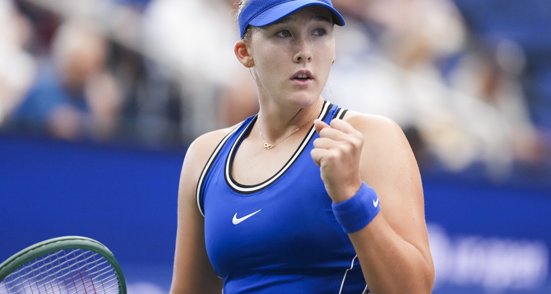 Andreeva handles Tjen for second time in 14 days at US Open first round