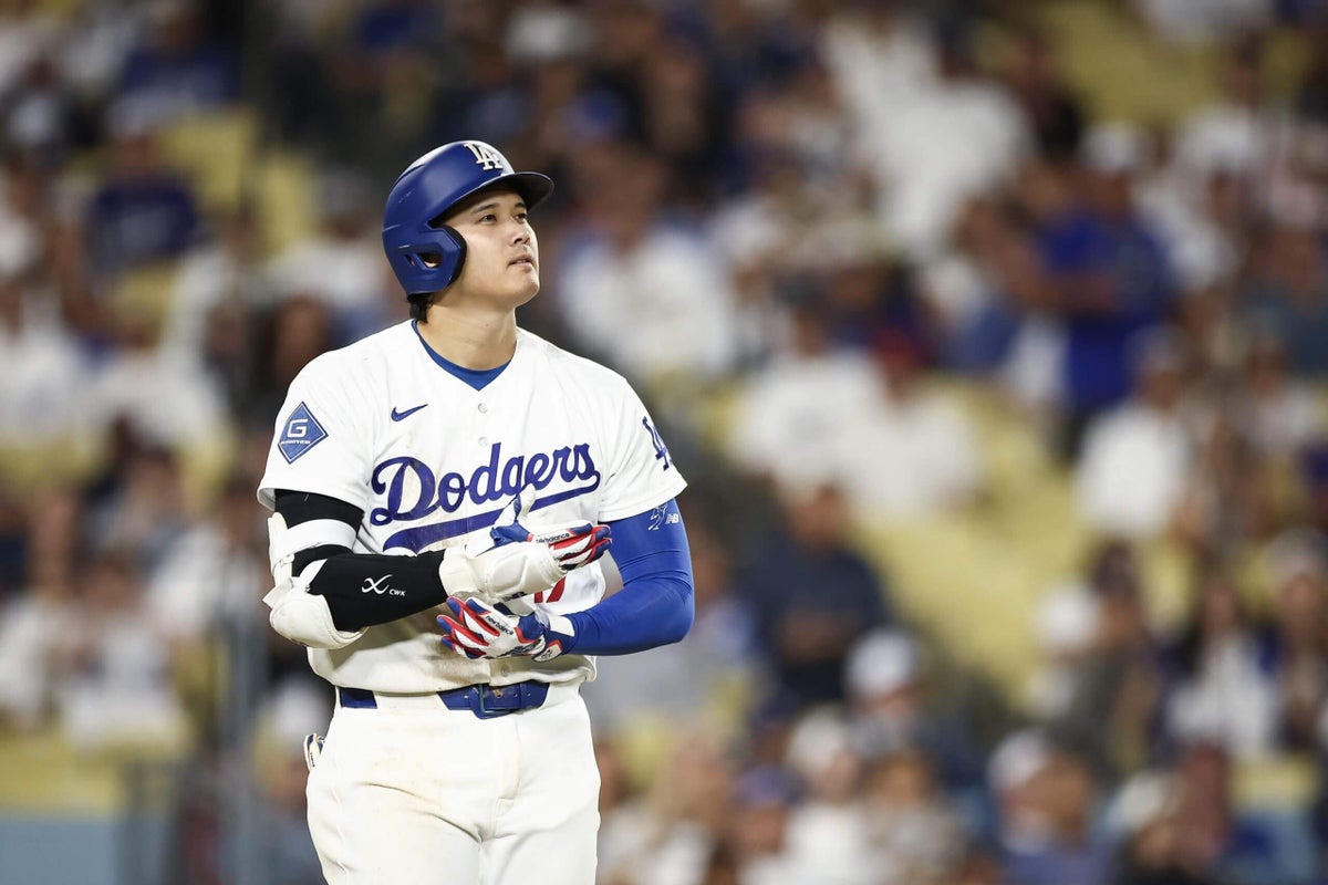 Shohei Ohtani out of Dodgers’ lineup after painful 4-strikeout night