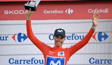 Enric Mas extends Vuelta lead as Tudor Pro Cycling win first Grand Tour stage