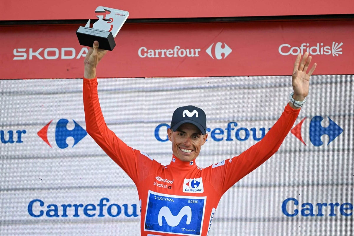 Enric Mas extends Vuelta lead as Tudor Pro Cycling win first Grand Tour stage