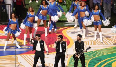 Watch Jonas Brothers Perform Halftime Show at Melbourne NFL Game