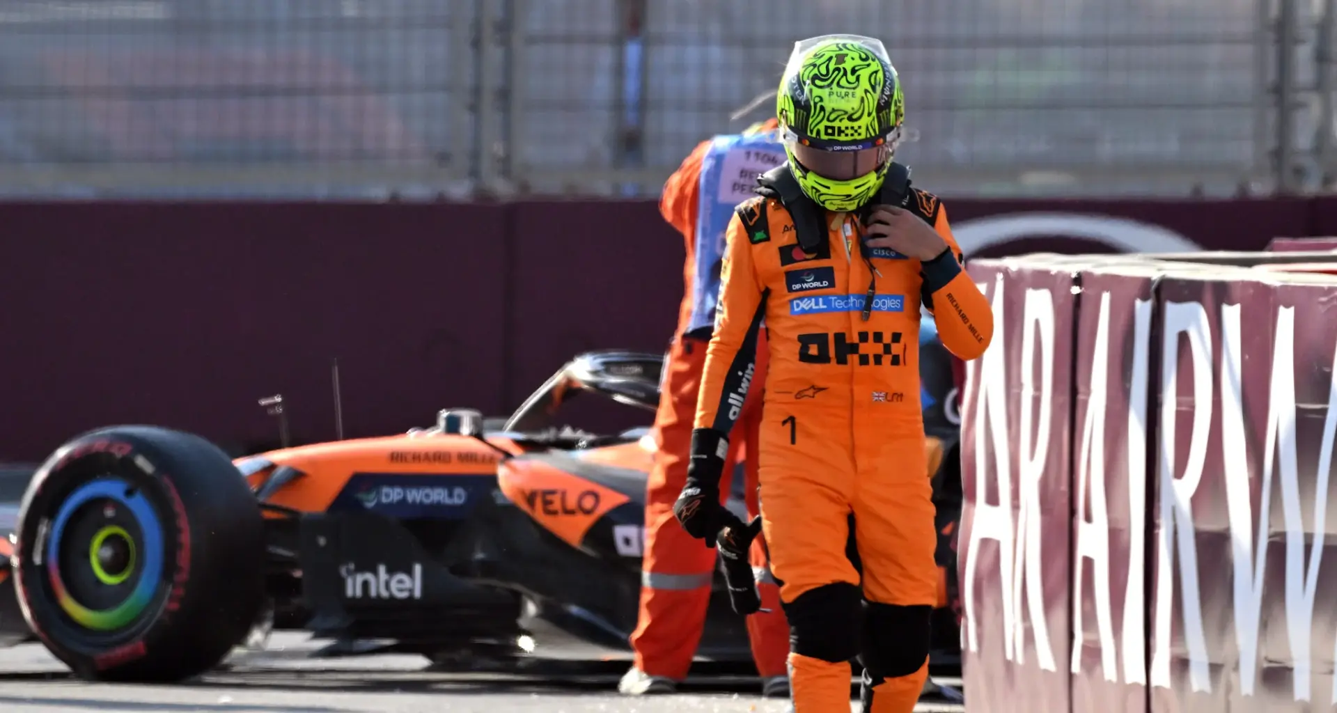 ‘Some drivers shouldn’t be in F1’ – Lando Norris reflects on Baku clash that led to DNF