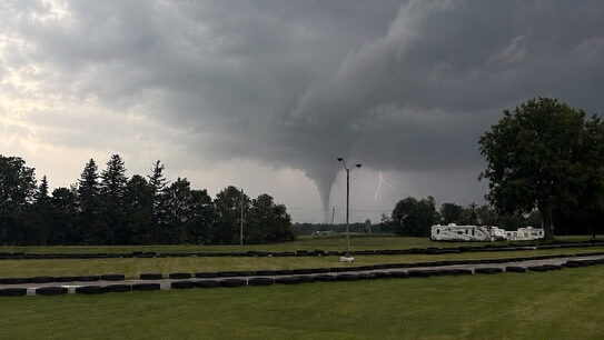 Possible tornadoes being investigated from Bayfield to Cambridge
