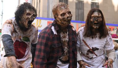 Zombies on the streets of New York