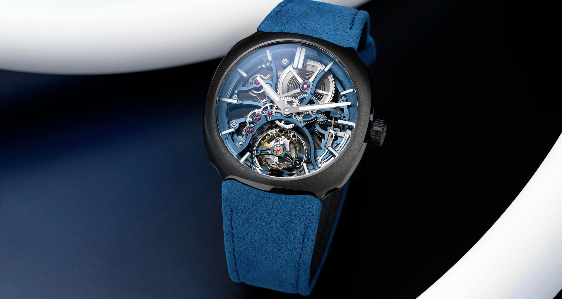 Introducing: H. Moser & Cie. Streamliner Tourbillon Skeleton Ceramic Alpine Limited Edition