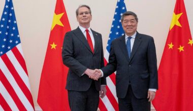 Bessent meets Chinese Vice Premier for talks on AI, trade and critical minerals