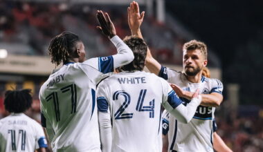 Vancouver Whitecaps visit RSL: Luc de Fougerolles still out
