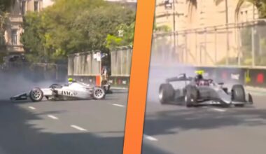 Accidental Gymkhana: Cadillac F1 Test Driver Herta Pulls Off 150-MPH Save of a Lifetime