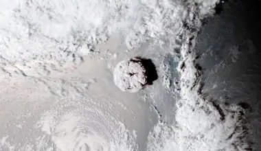Hunga Volcano’s Seafloor Collapsed 700 Meters