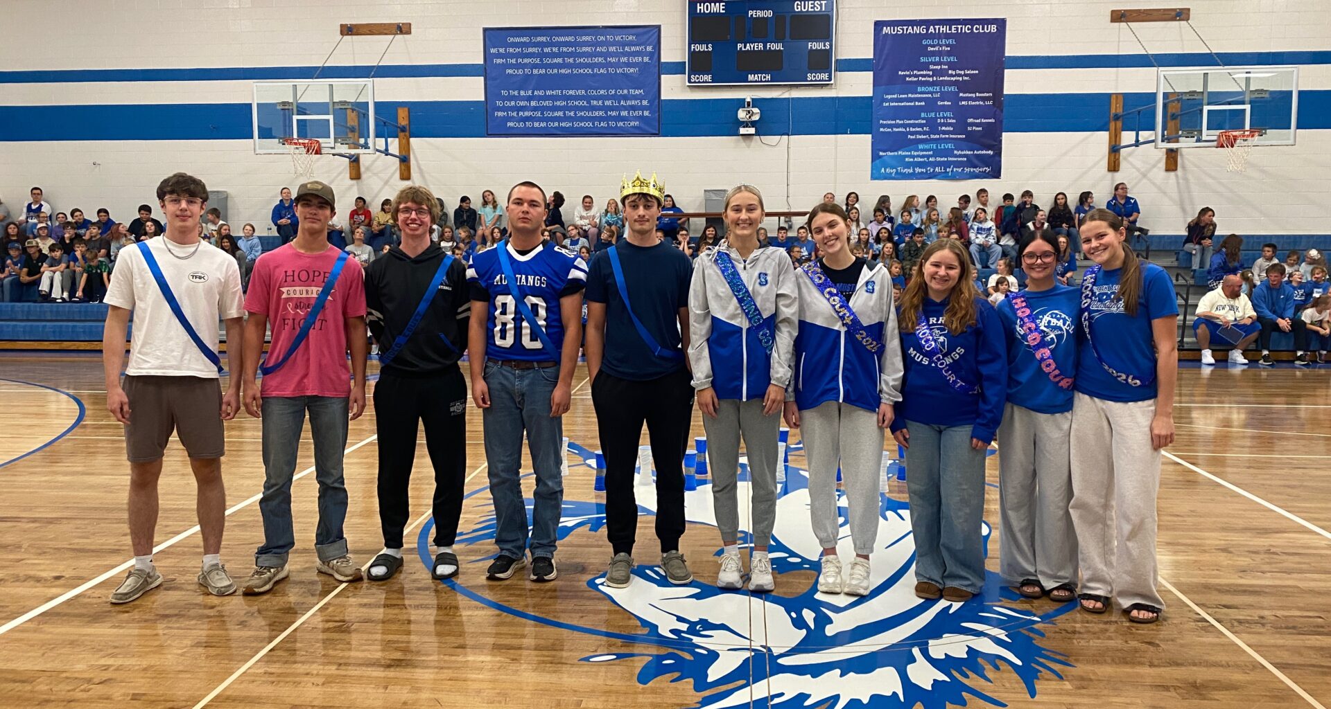 Surrey High Homecoming Court -