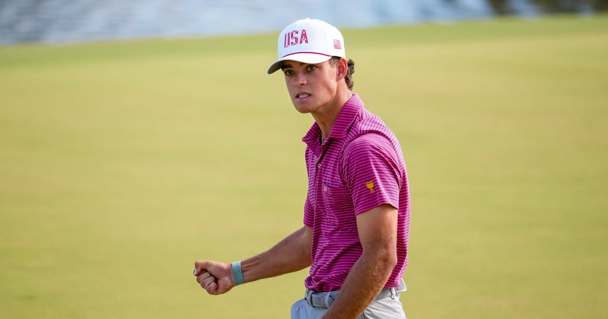 Jackson Koivun caps Presidents Cup debut by helping U.S. rally for the win