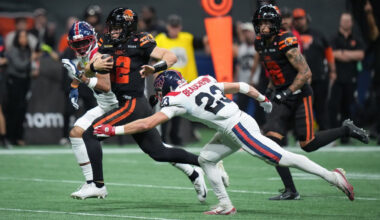 Horvath's three TDs power Lions to victory over Alouettes