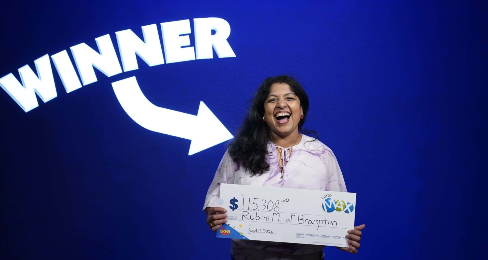 $115K second-place prize is first big lottery win for Brampton mother