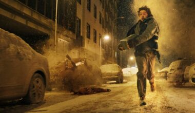 Austin Abrams in 'Resident Evil.'