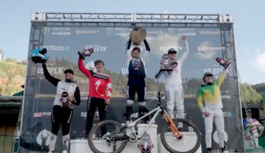 Canadian U17 champ Mack Manietta third behind Aaron Gwin at Fox US Open DH