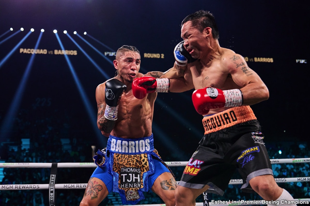 Manny Pacquiao–Shakur Stevenson Would Weaken Joshua–Fury