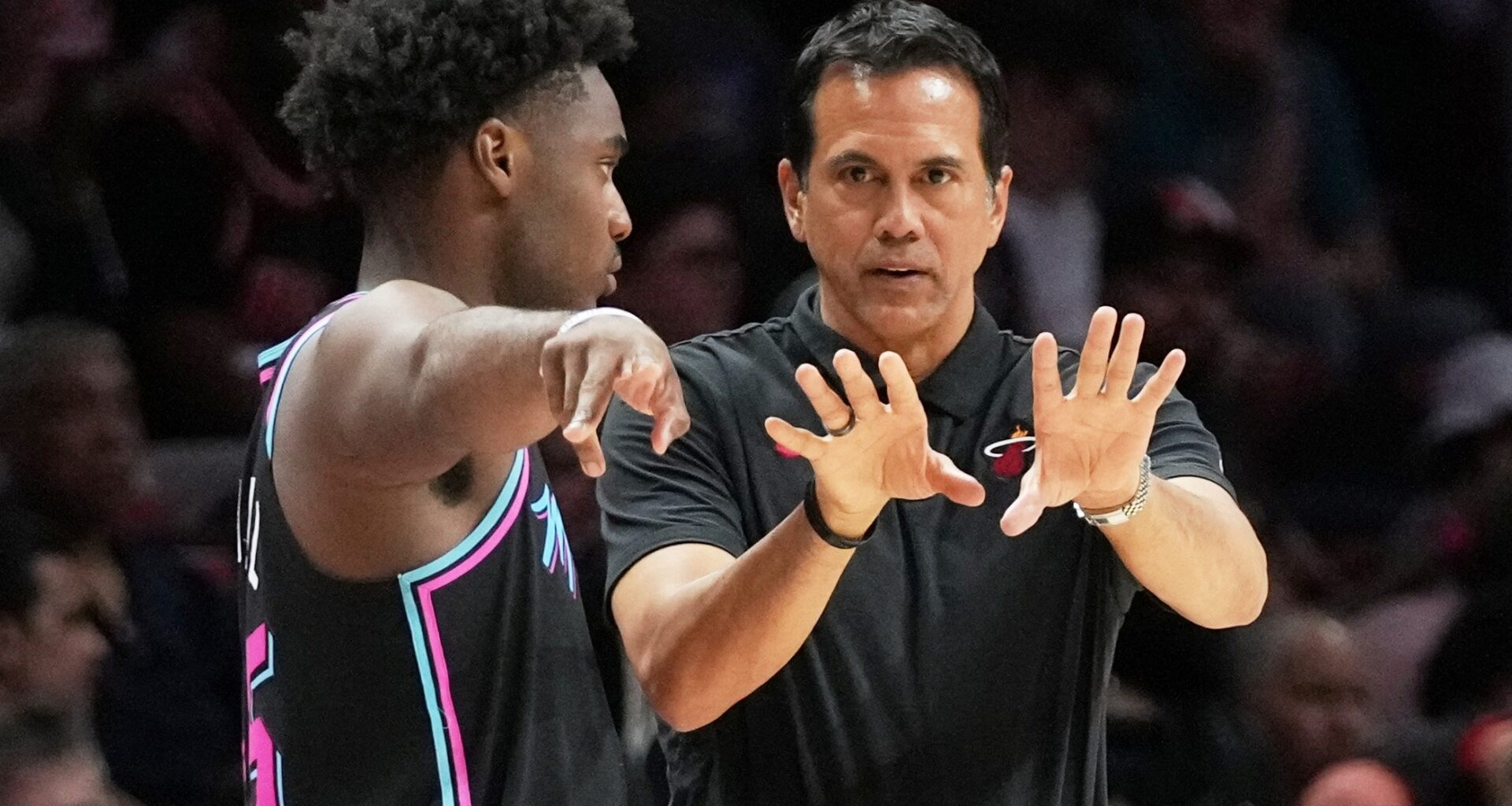 Does Heat rotation add up at point guard beyond Mitchell?