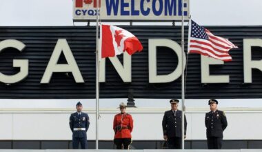 Ceremony underway in Gander, N.L., marking 9/11 attacks 25 years ago - CTV News